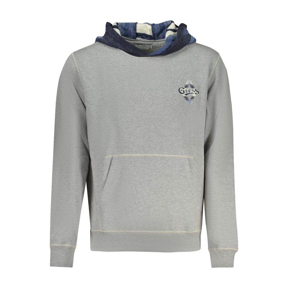 Guess Jeans Grigio Cotton Mens Sweatshirt for Men