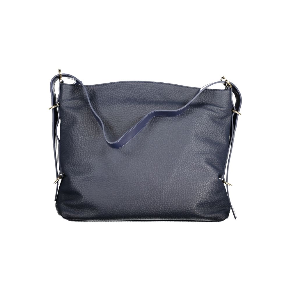 Mario Valentino Blue Polyethylene Handbag