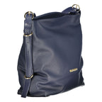 Mario Valentino Blu Polyurethane Women Handbag