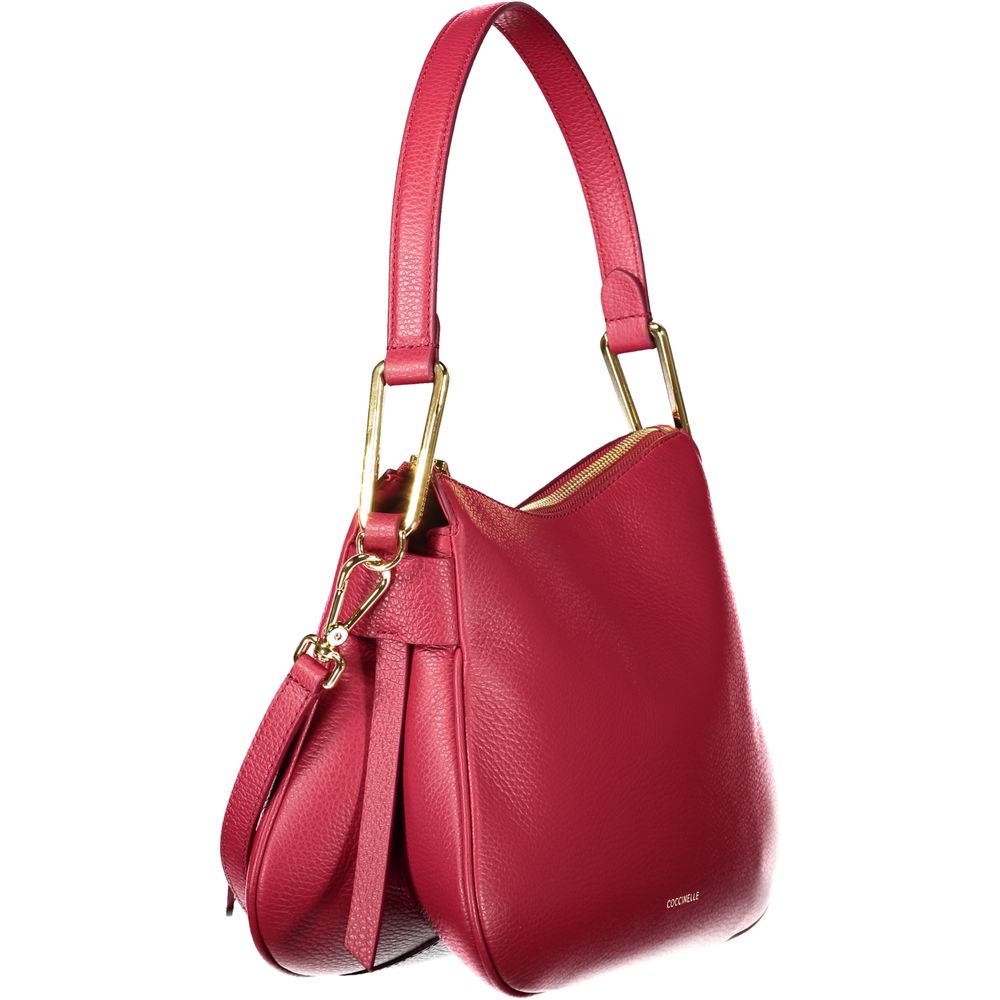Coccinelle Red Leather Handbag