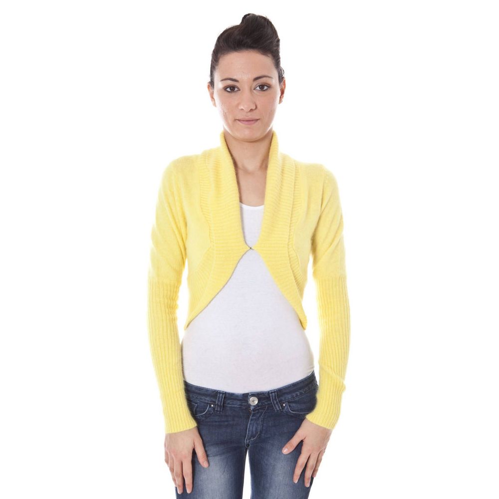 Datch Yellow Wool Sweater - ACCEXO