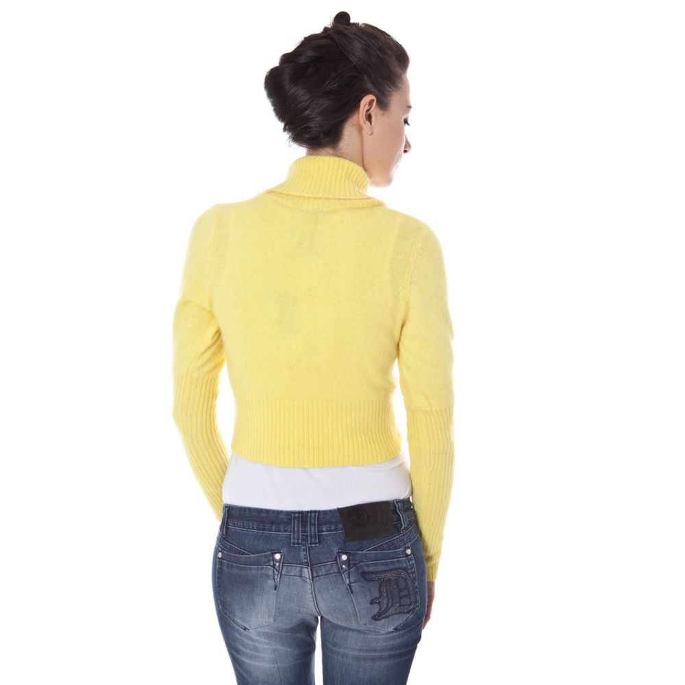 Datch Yellow Wool Sweater - ACCEXO