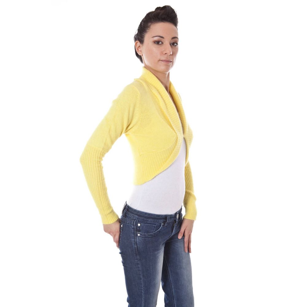 Datch Yellow Wool Sweater - ACCEXO