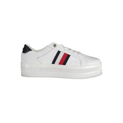 Tommy Hilfiger White Polyester Sneaker - ACCEXO