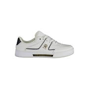 Tommy Hilfiger White Polyester Sneaker - ACCEXO