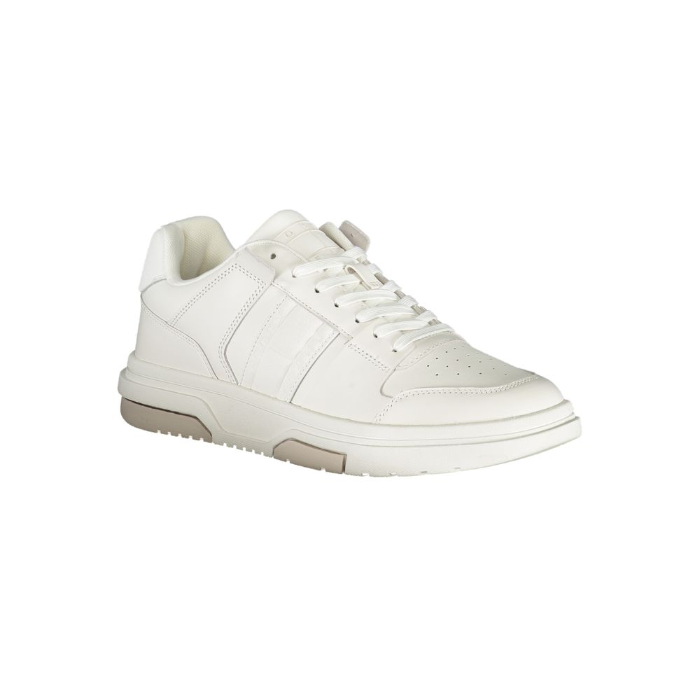 Tommy Hilfiger White Polyester Sneaker - ACCEXO