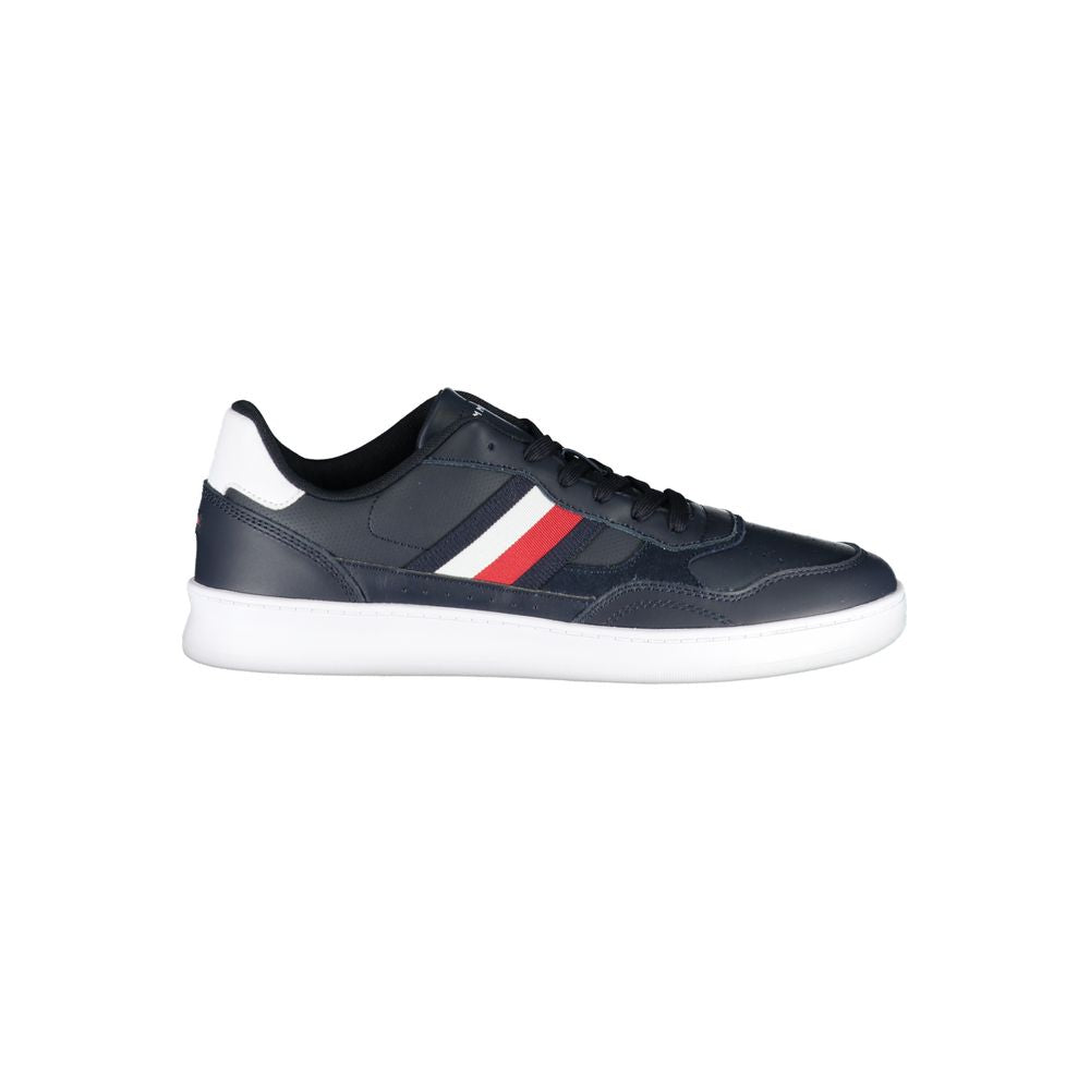 Tommy Hilfiger Blue Polyester Sneaker - ACCEXO