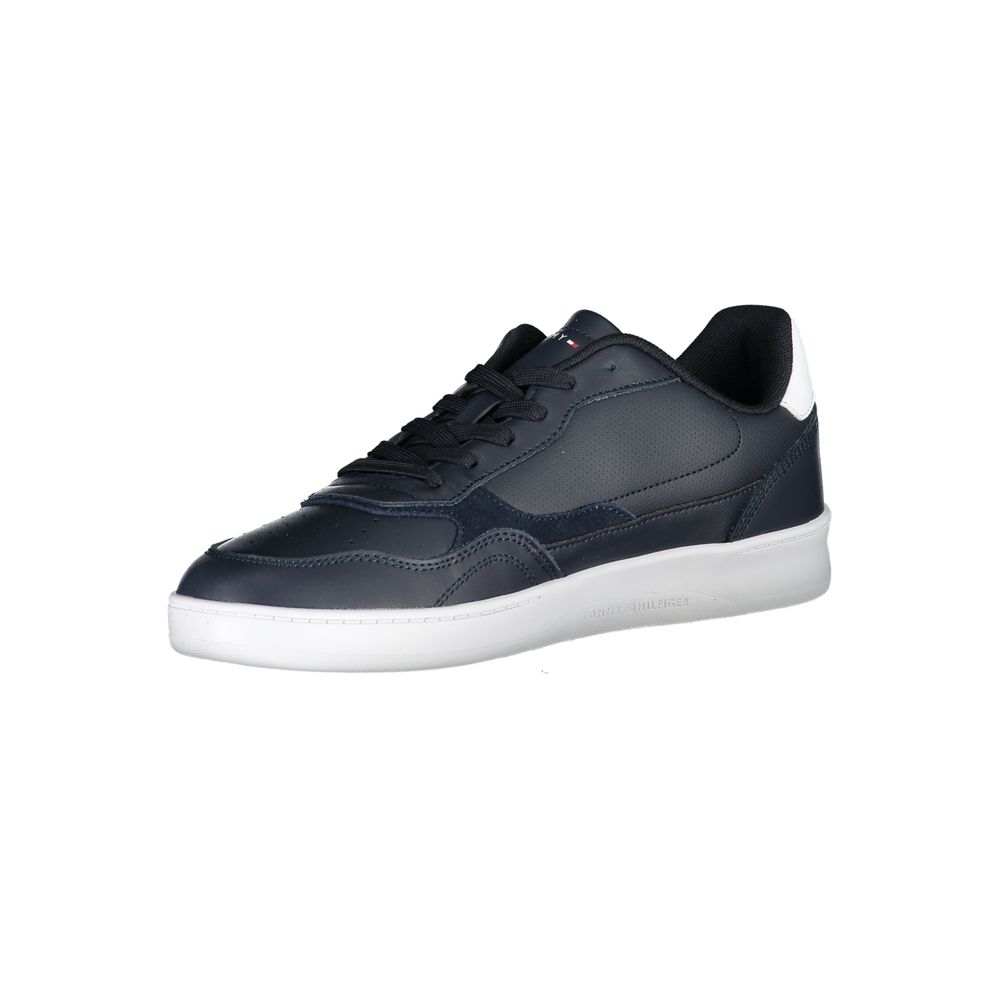Tommy Hilfiger Blue Polyester Sneaker - ACCEXO
