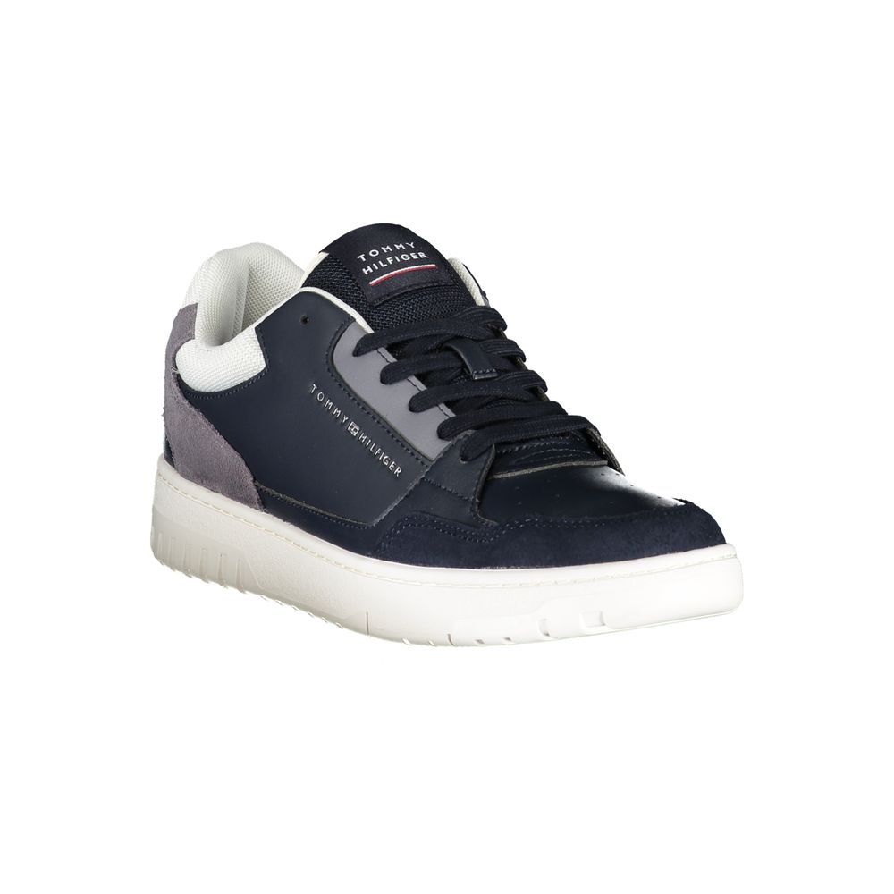 Tommy Hilfiger Blue Polyester Sneaker - ACCEXO