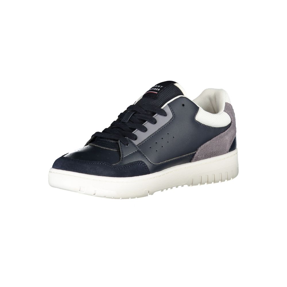 Tommy Hilfiger Blue Polyester Sneaker - ACCEXO