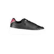 Tommy Hilfiger Black Polyester Sneaker - ACCEXO