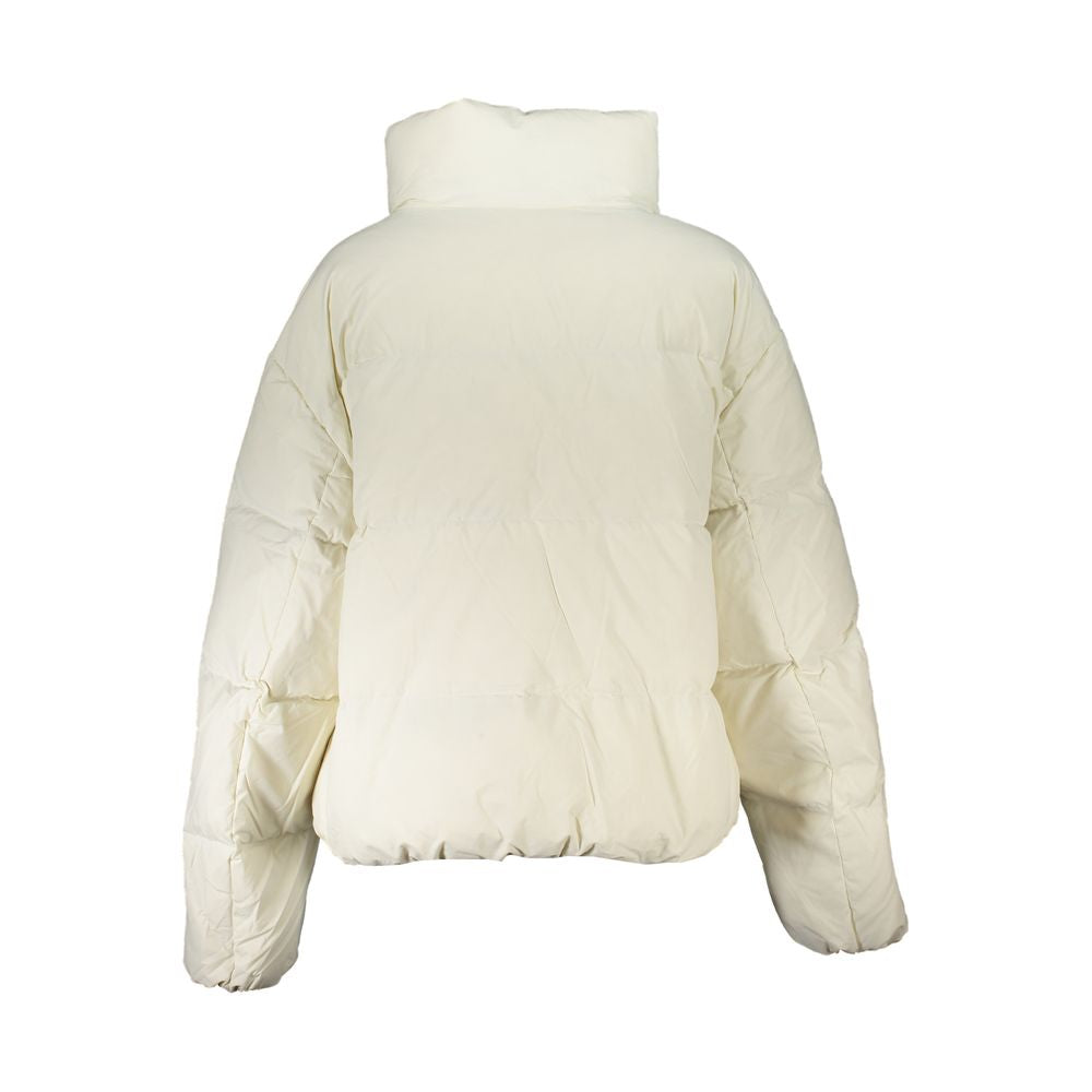 Calvin Klein White Polyamide Jackets & Coat - ACCEXO