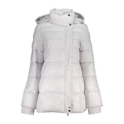 Patrizia Pepe White Polyamide Jackets & Coat - ACCEXO