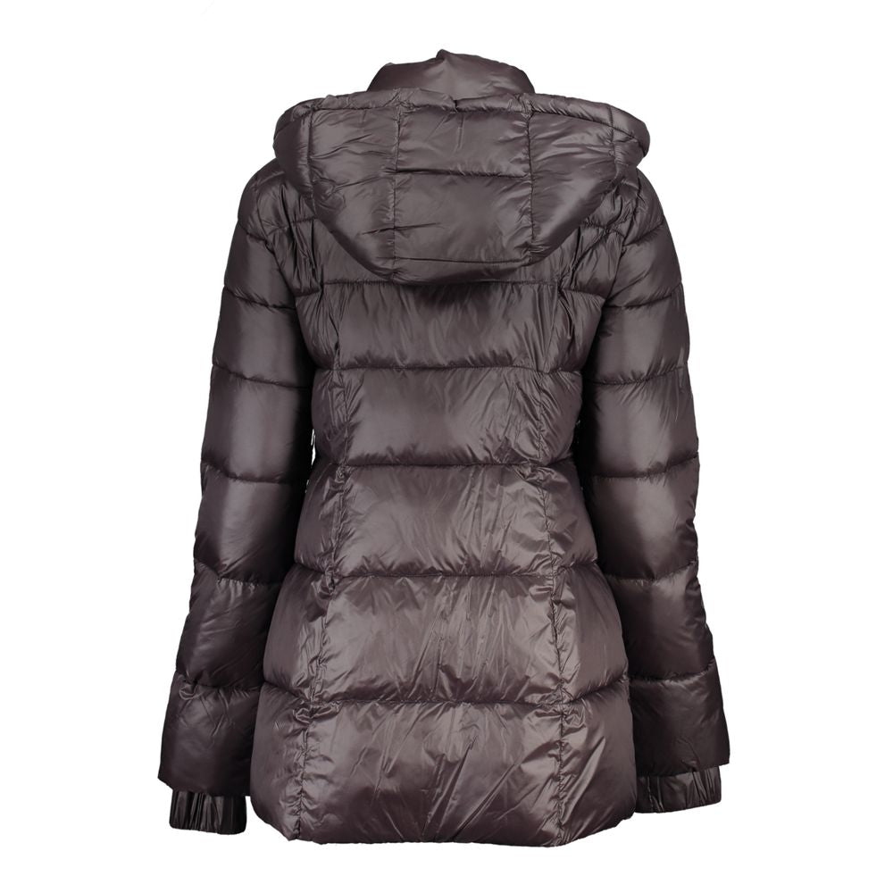 Patrizia Pepe Black Polyamide Jackets & Coat - ACCEXO