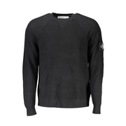 Calvin Klein Nero Wool Mens Sweater