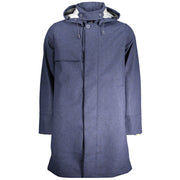 K-WAY Blue Polyester Men's Jacket