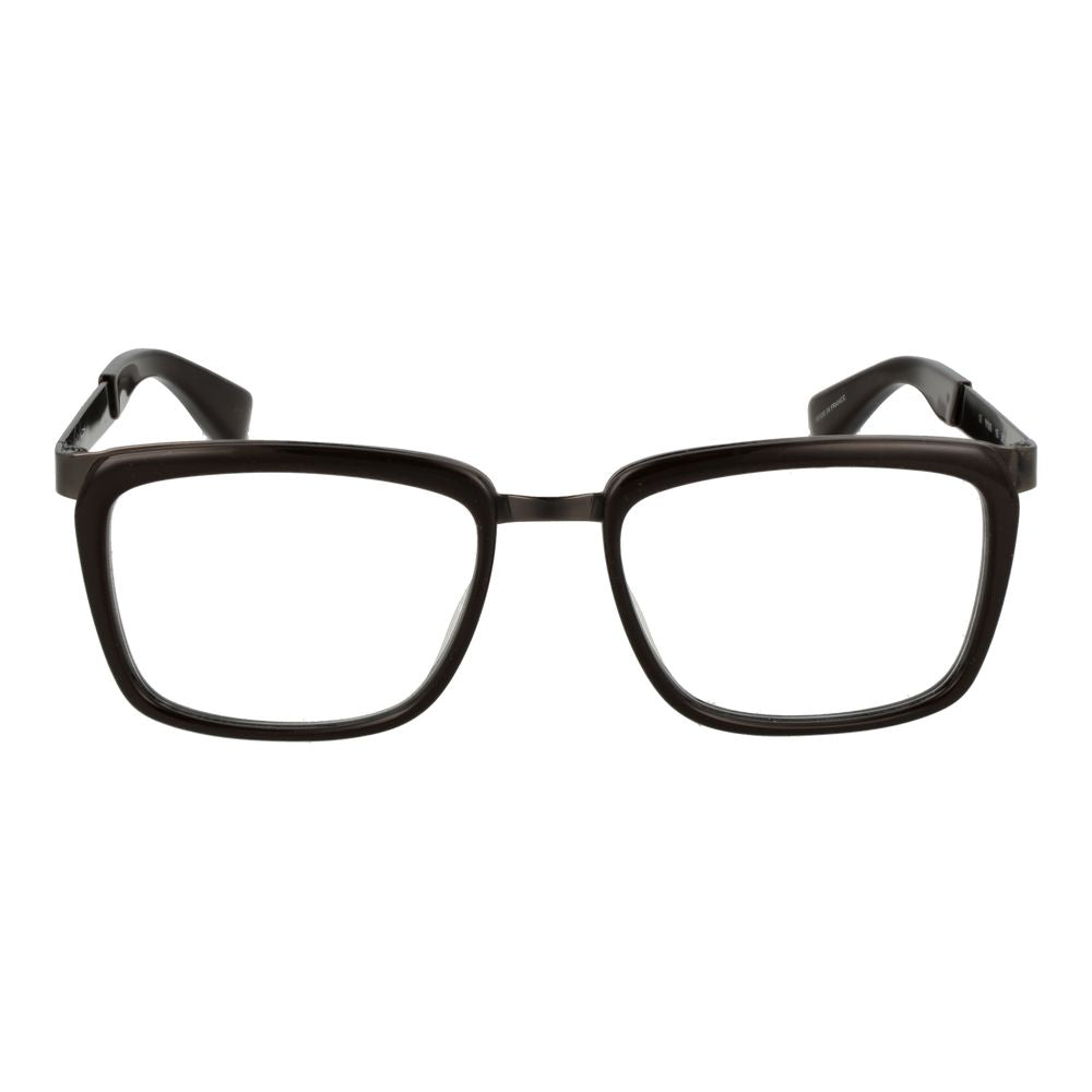 Yohji Yamamoto Brown Unisex Optical Frames - ACCEXO
