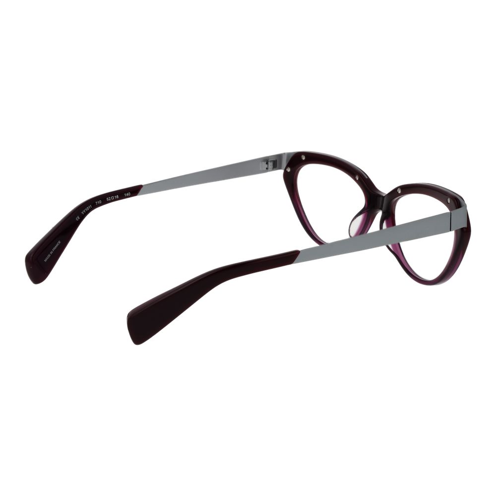 Yohji Yamamoto Purple Unisex Optical Frames - ACCEXO