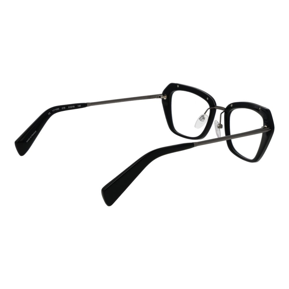 Yohji Yamamoto Black Women Optical Frames - ACCEXO