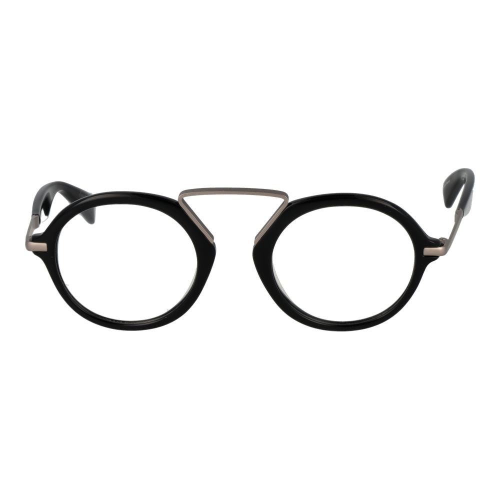 Yohji Yamamoto Black Men Optical Frames - ACCEXO