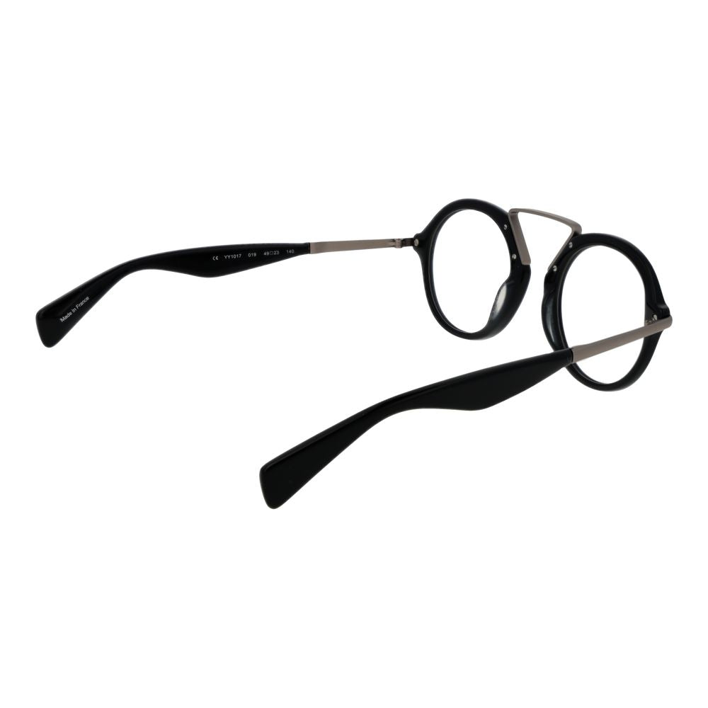 Yohji Yamamoto Black Men Optical Frames - ACCEXO