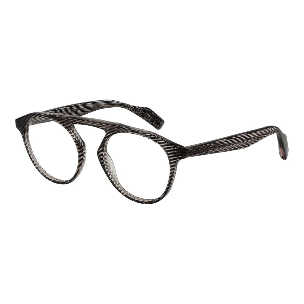 Yohji Yamamoto Brown Men Optical Frames - ACCEXO