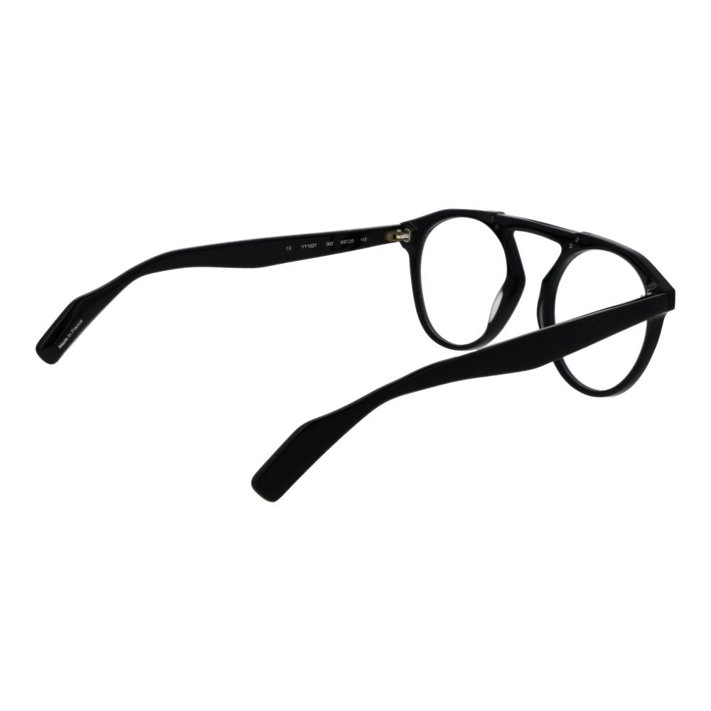 Yohji Yamamoto Black Men Optical Frames - ACCEXO