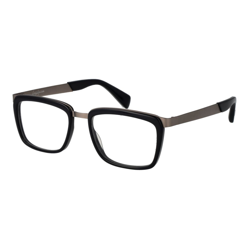 Yohji Yamamoto Black Unisex Optical Frames - ACCEXO