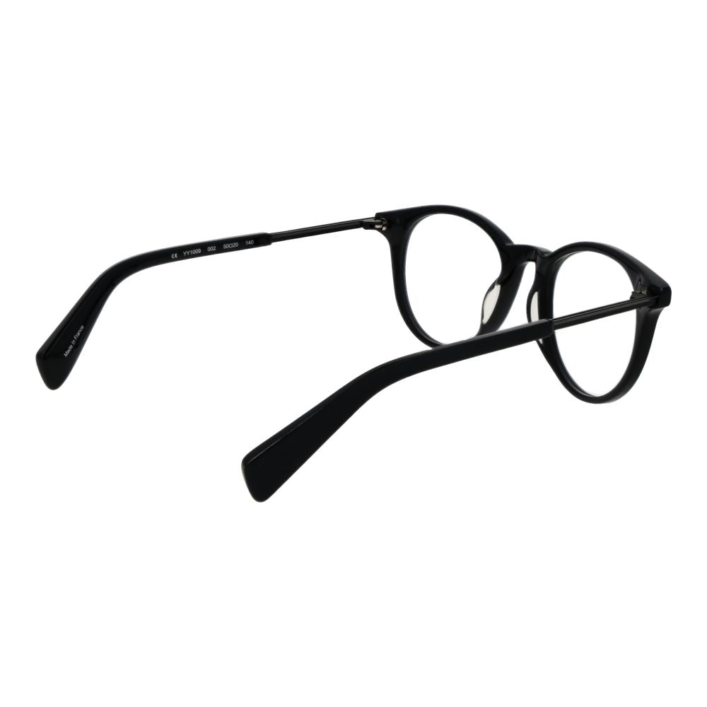 Yohji Yamamoto Black Men Optical Frames - ACCEXO