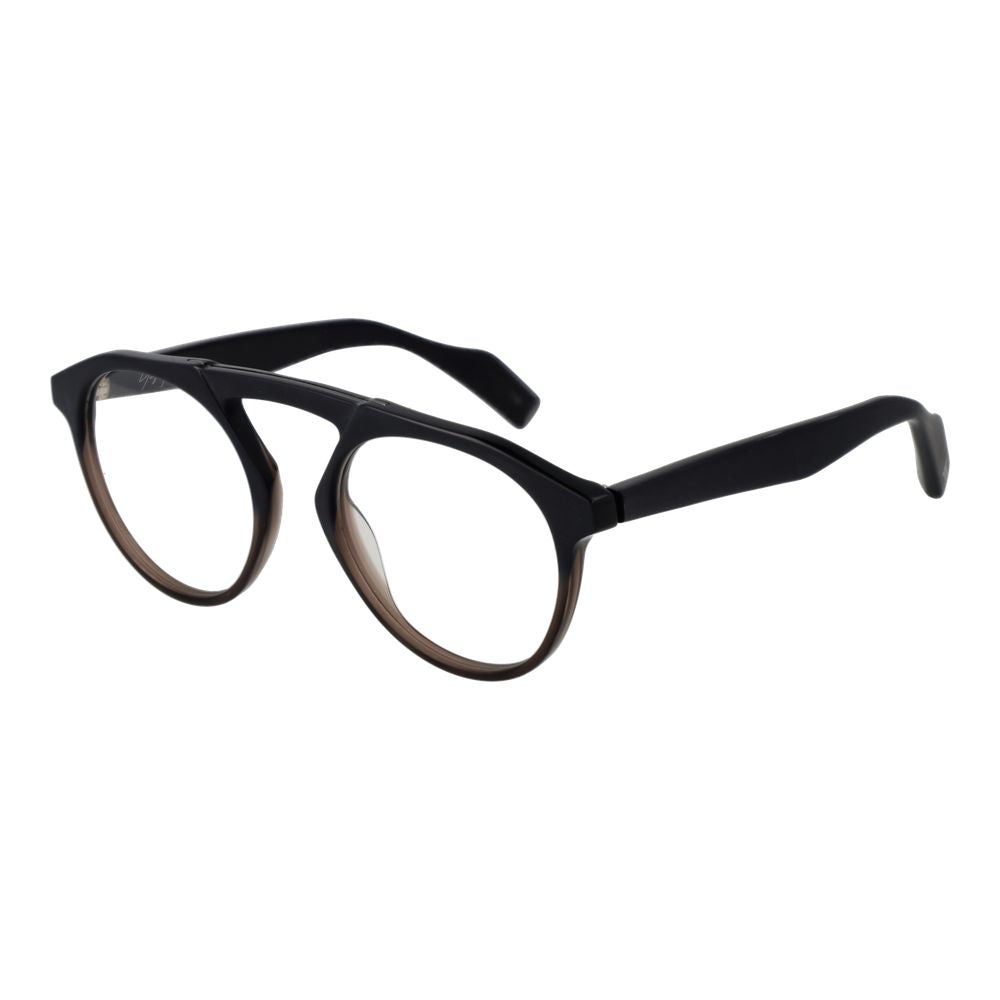 Yohji Yamamoto Black Men Optical Frames - ACCEXO