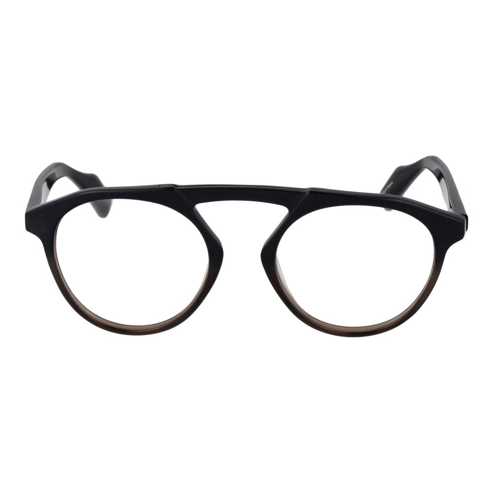 Yohji Yamamoto Black Men Optical Frames - ACCEXO