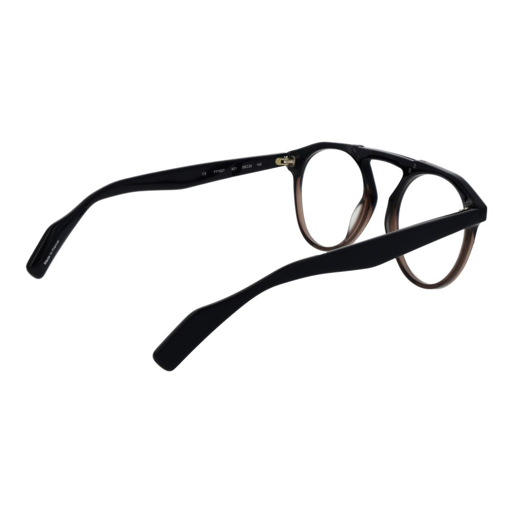 Yohji Yamamoto Black Men Optical Frames - ACCEXO