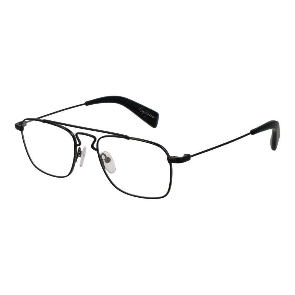 Yohji Yamamoto Black Men Optical Frames - ACCEXO