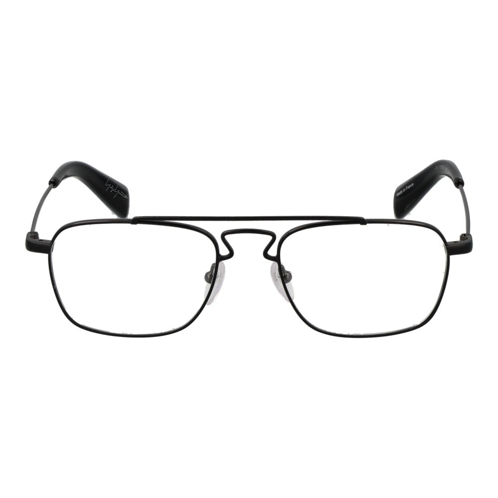 Yohji Yamamoto Black Men Optical Frames - ACCEXO