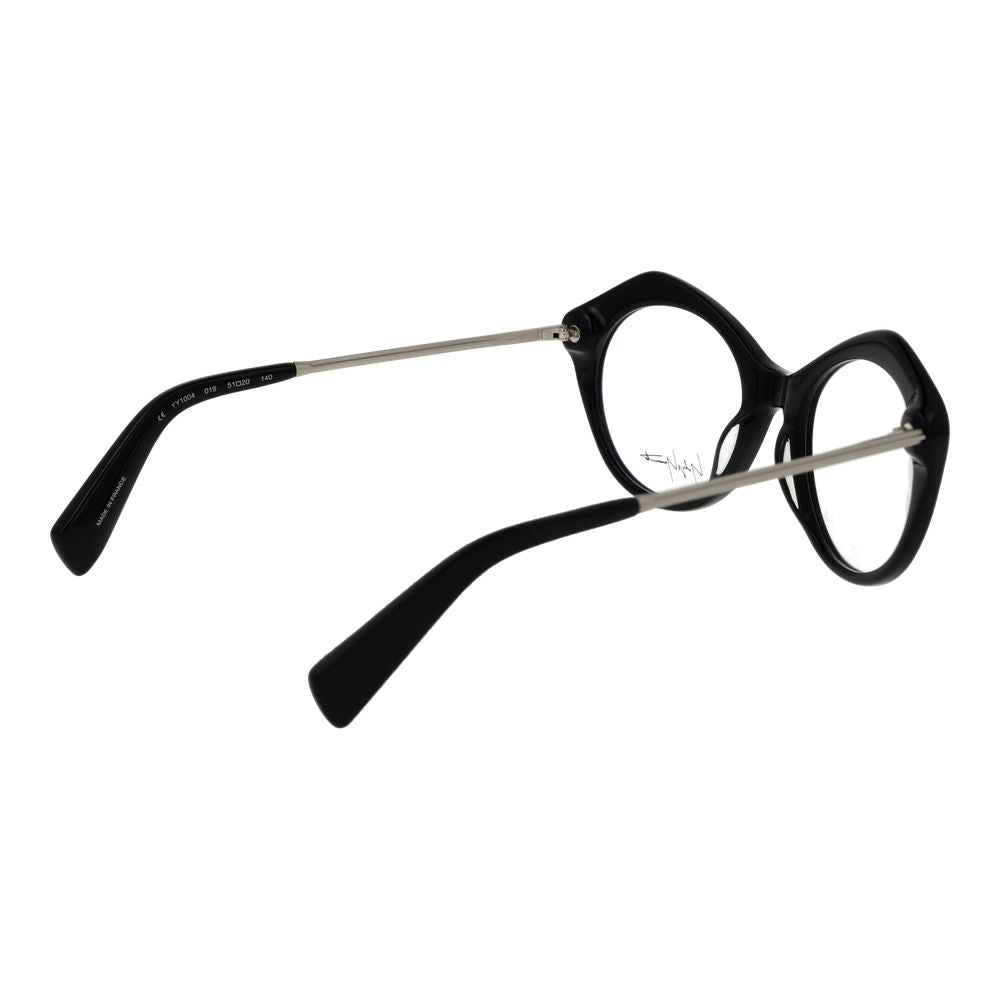 Yohji Yamamoto Black Women Optical Frames - ACCEXO