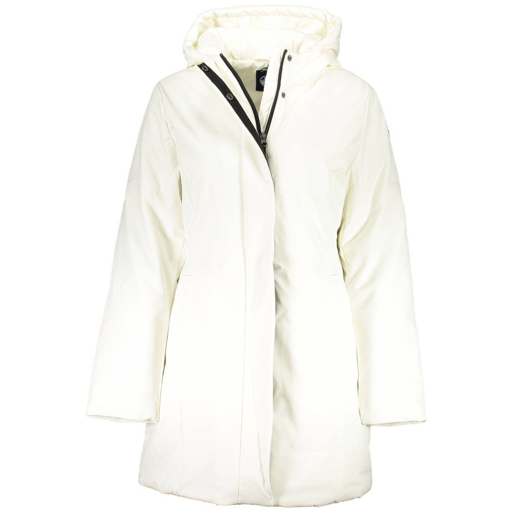 North Sails White Polyester Jackets & Coat - ACCEXO