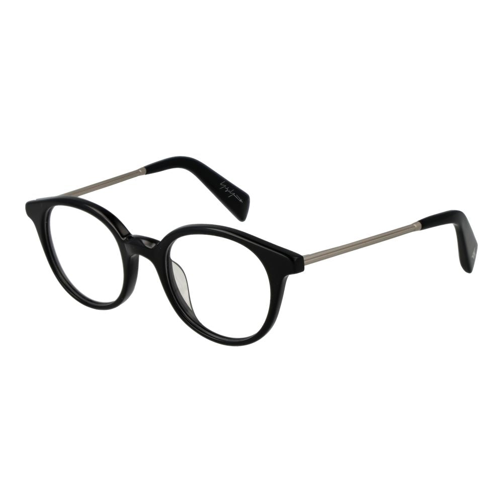 Yohji Yamamoto Black Unisex Optical Frames - ACCEXO