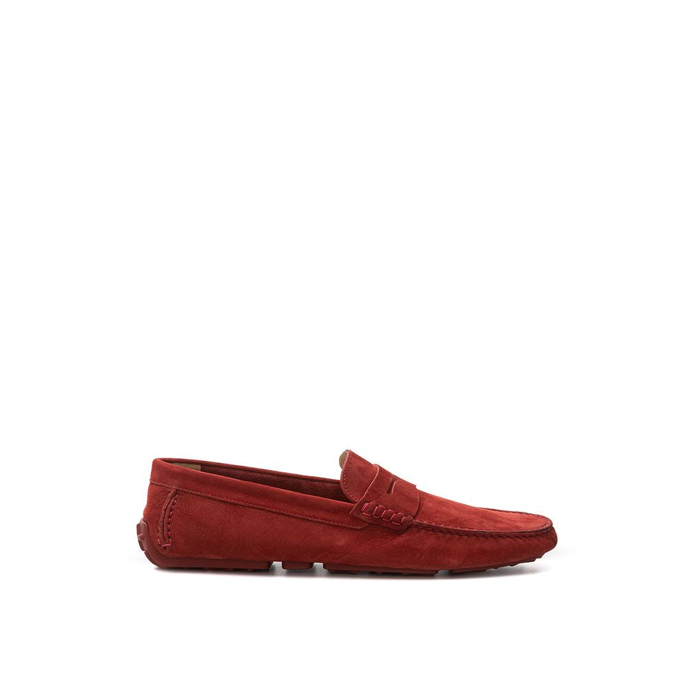 Bally Bordeaux Leather Loafer - ACCEXO