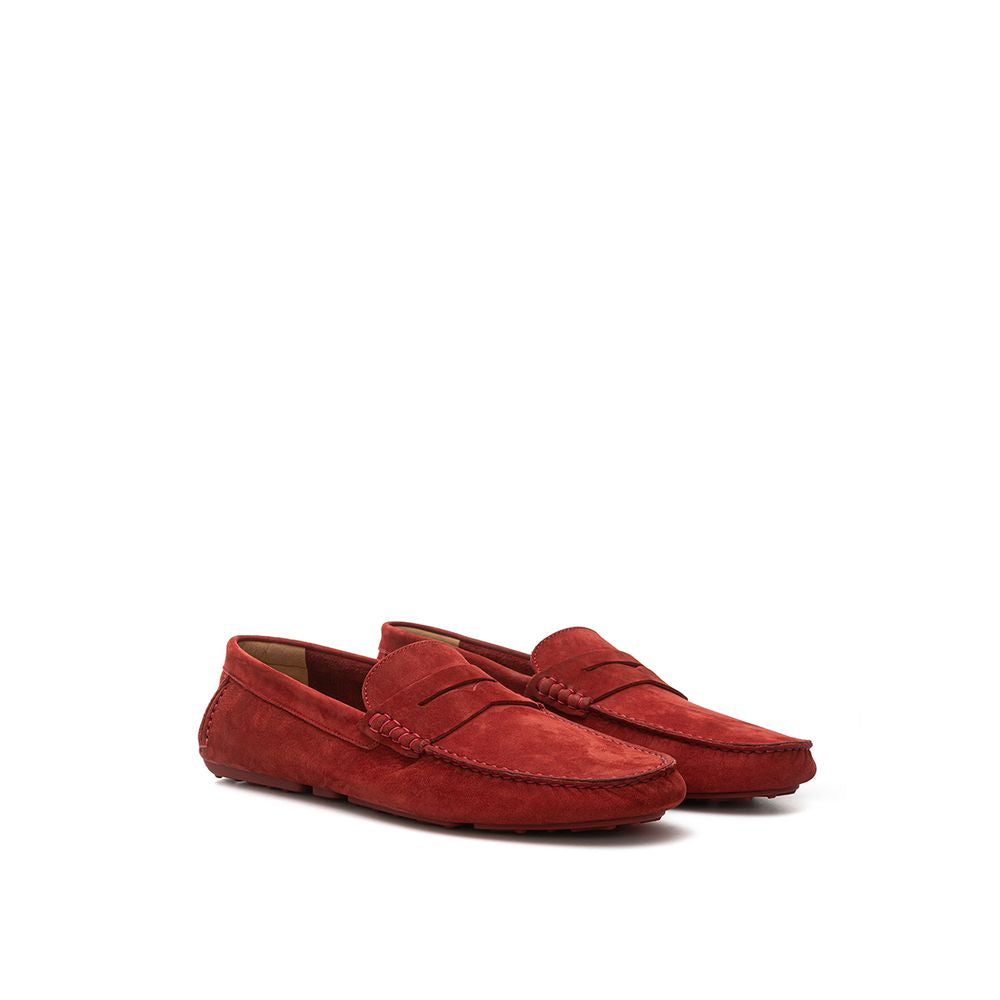 Bally Bordeaux Leather Loafer - ACCEXO