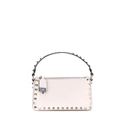 Valentino Garavani Rockstud Zip-Up Shoulder Bag - ACCEXO