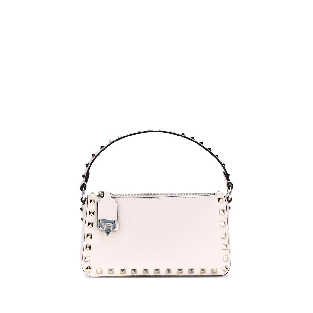 Valentino Garavani Rockstud Zip-Up Shoulder Bag - ACCEXO