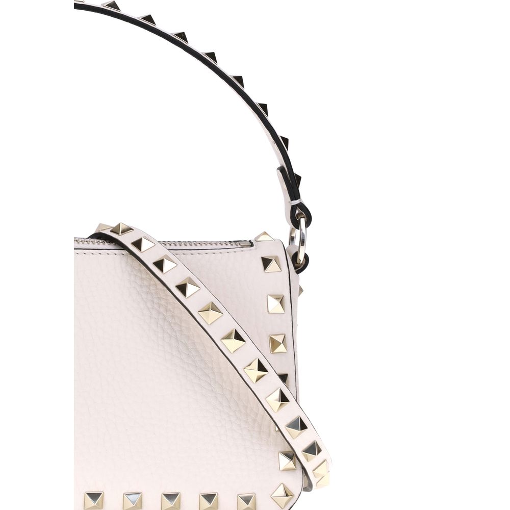 Valentino Garavani Rockstud Zip-Up Shoulder Bag - ACCEXO