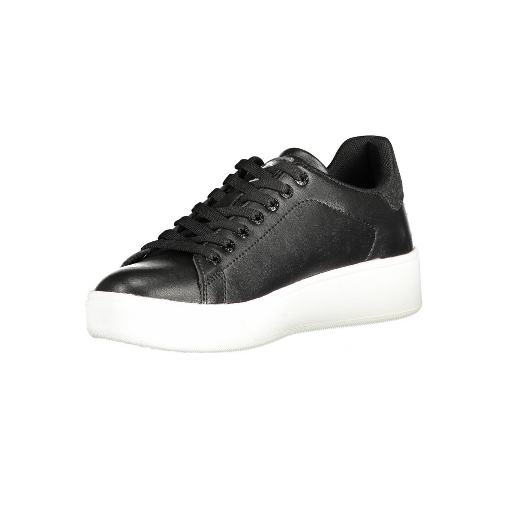 Sergio Tacchini Black Polyester Sneaker - ACCEXO
