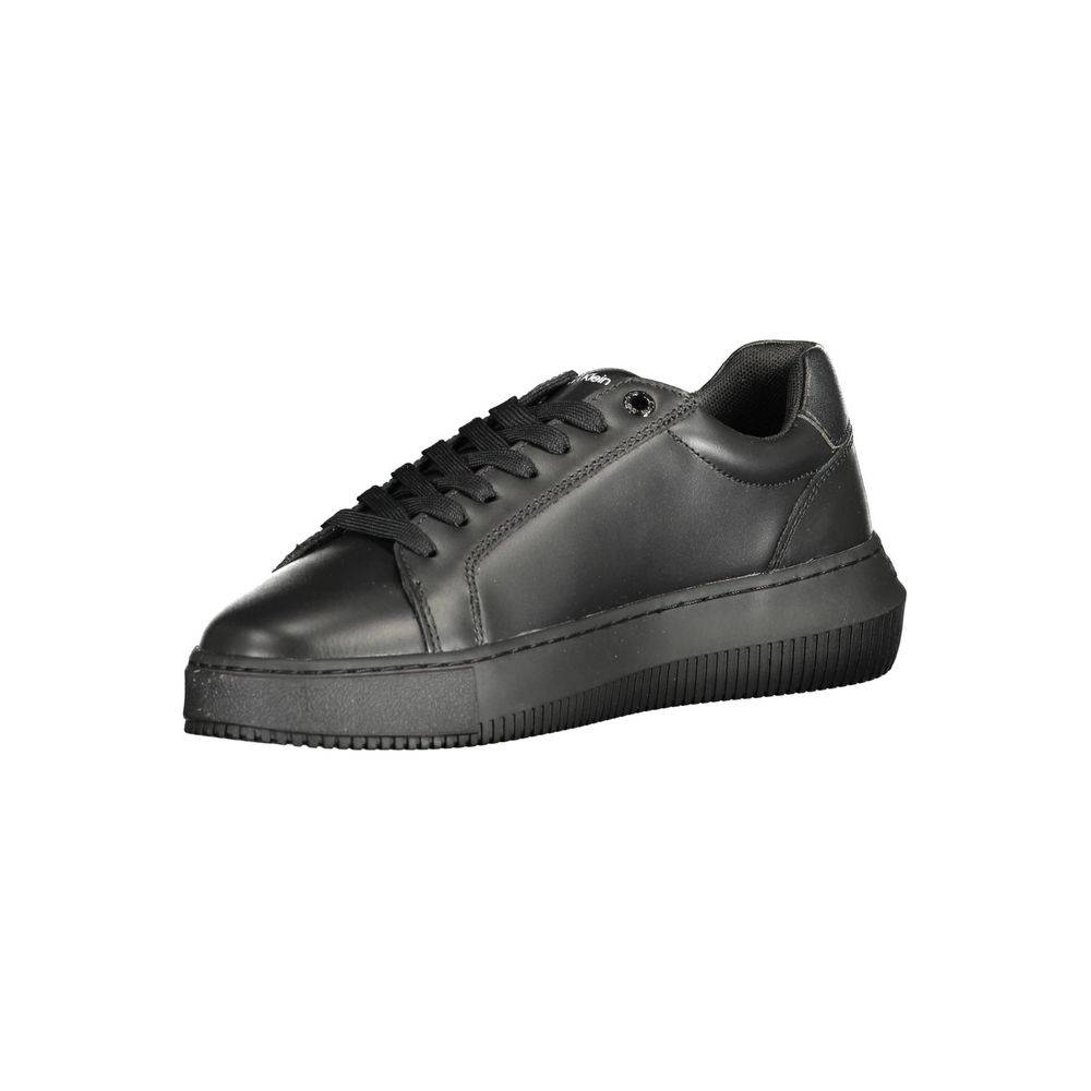 Calvin Klein Black Polyester Sneaker - ACCEXO