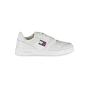 Tommy Hilfiger White Polyester Sneaker - ACCEXO