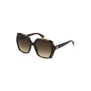 Furla Brown Haircalf Sunglasses