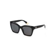 Furla Black Haircalf Sunglasses