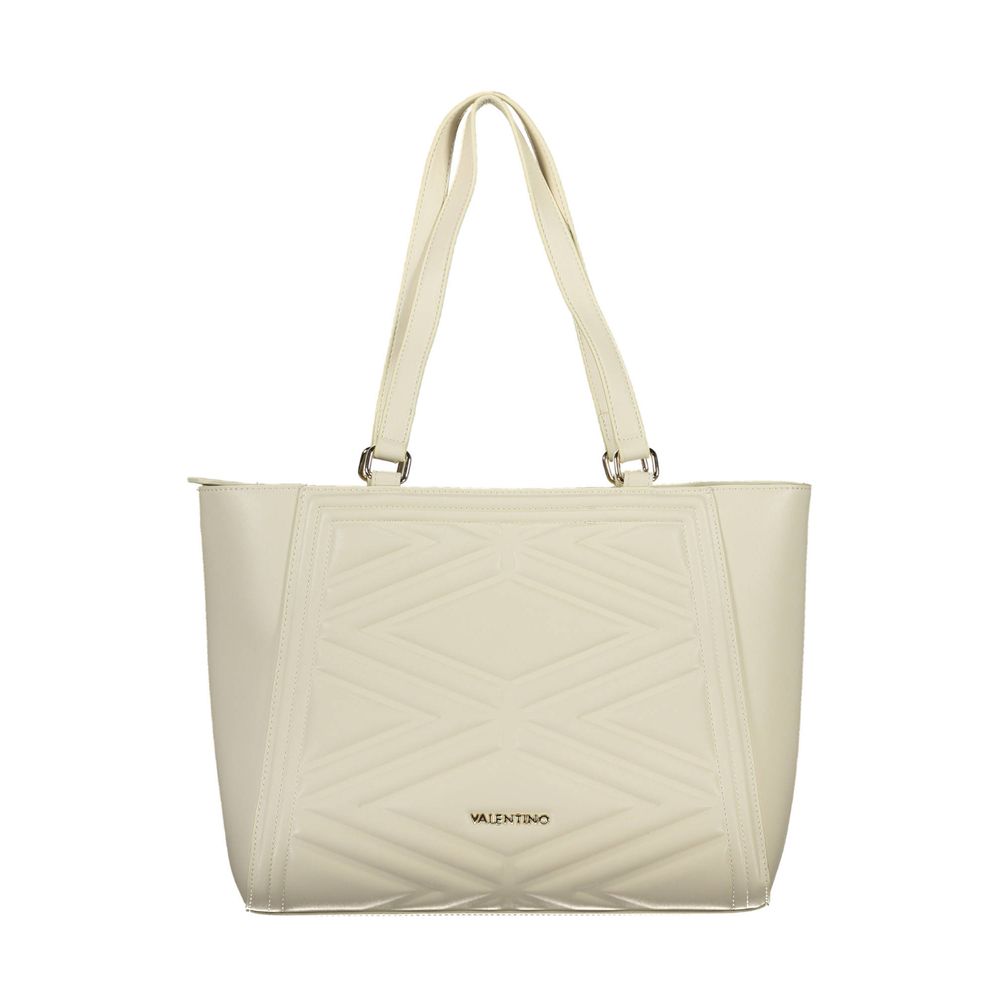 Mario Valentino Beige Polyethylene Handbag