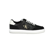 Calvin Klein Black Polyester Sneaker