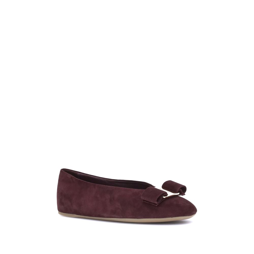 Ferragamo Vara bow Ballerinas - ACCEXO